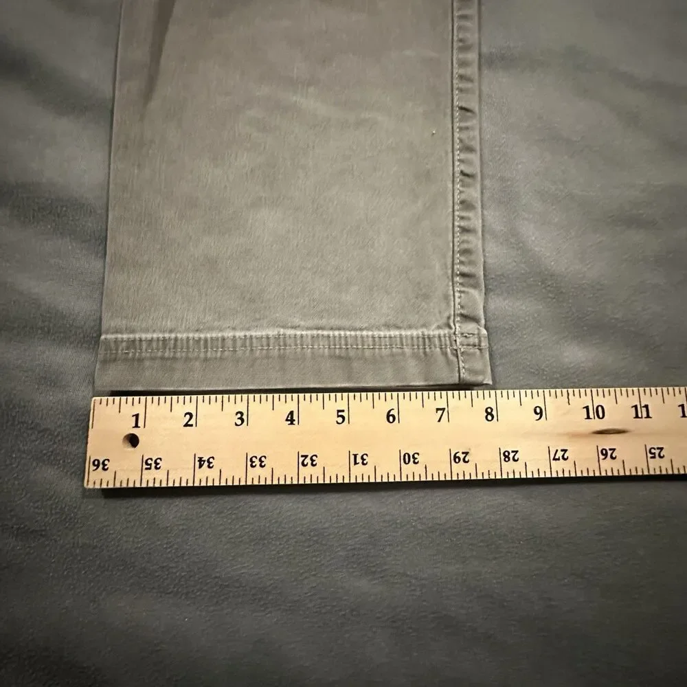 LL Bean BeanFlex Double Knee Pants Mens 36x30 Brown Utility Carpenter Workwear